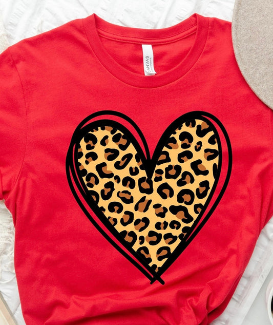 Animal Print Heart