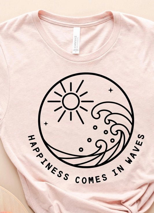 Happiness comes in waves